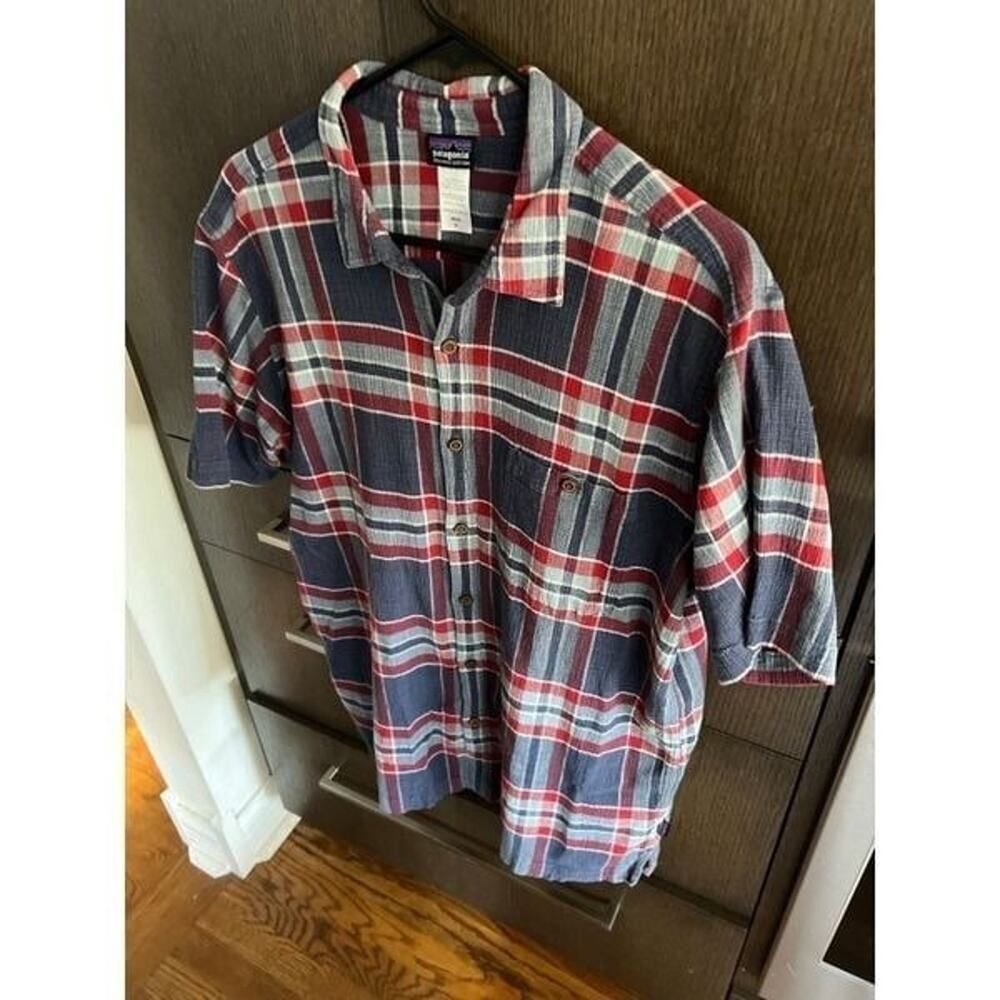 Patagonia® Men's A/C®‎ Shirt short sleeve button up organic XL